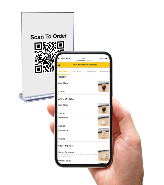 Online with QR